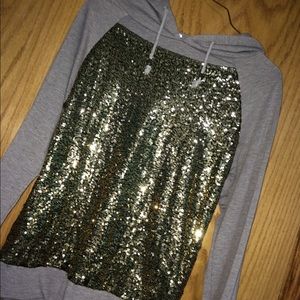 Sparkly Grey sweatshirt